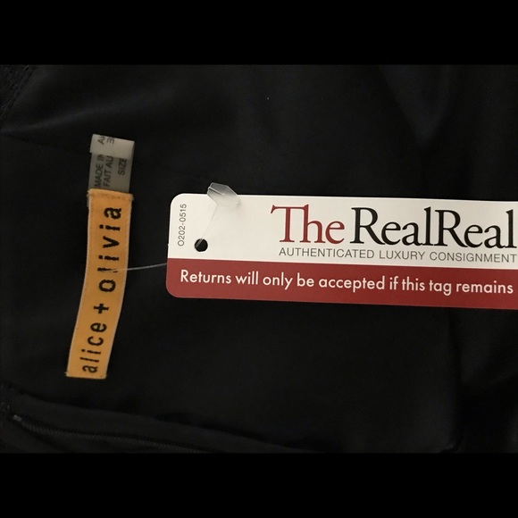 NWT Alice + Olivia One shoulder knee length dress - Picture 3 of 6